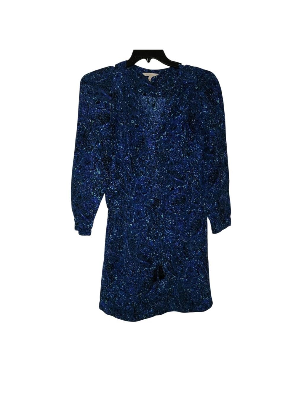 Rebecca Taylor Blue Silk Dress Size 8